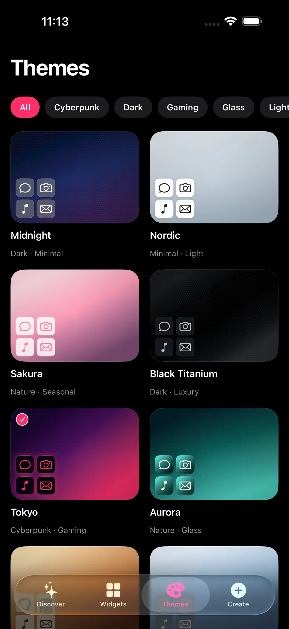 Novique theme gallery